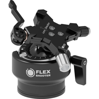 FlexShooter Pro Ball Head with Arca-Type Flip-Lever - Black Edition
