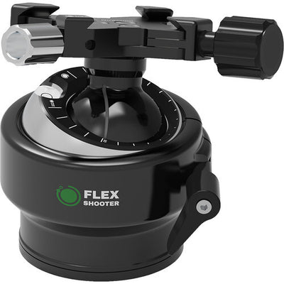 FlexShooter Pro Ball Head with Arca-Type Locking Knob - Black Edition