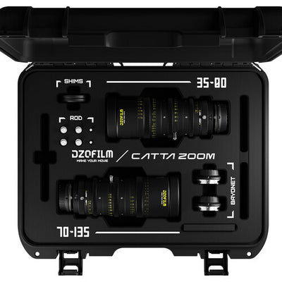 DZOFILM Catta Full Frame Zoom Lenses Bundle - White [Lens Mount: Panasonic L Mount]