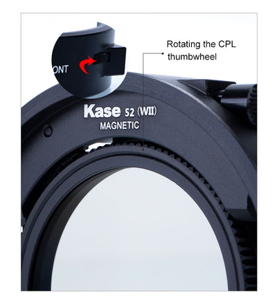 Kase Wolverine Drop in Magnetic Filter Set for Canon Telephoto Lens