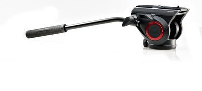 Manfrotto  Lightweight Fluid Tripod Video head with Flat Base  MVH500AH