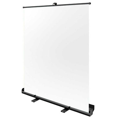 MC FOTO Portable Pull Up White Backdrop 150 x 200cm