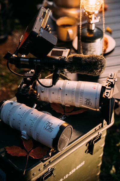 DZOFilm Catta 35-80mm T2.9 Cine Zoom Lens (White or Black) [Lens Mount Type: Fujifilm X Mount]