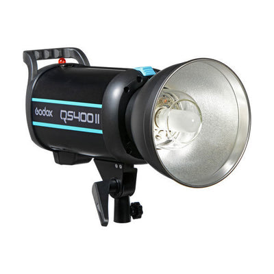GODOX QS400II X 2 STUDIO FLASH LIGHTING KIT [Upgrade to X Series Trigger: Xpro for Sony]