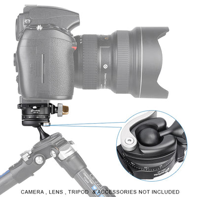 LEOFOTO MSC-20 MINI BALL HEAD(MAX LOAD 8KG , 360° PANORAMA)