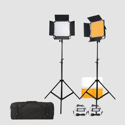 Pixel K80Sp Bi-Color Led Light Kit 3000-8000K (Battery Pack Options)(Battery Options:F-770 (5200mAh) + Charger)