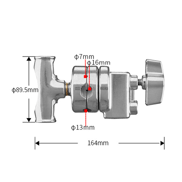 JINBEI CK Series Grip Head for C-Stand Extension Arm