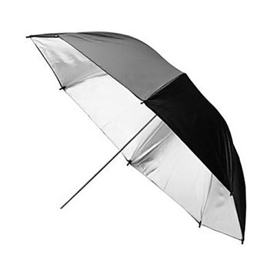 JINBEI 72" (180CM) UMBRELLA BLACK & SILVER COMBO WITH CLOTH