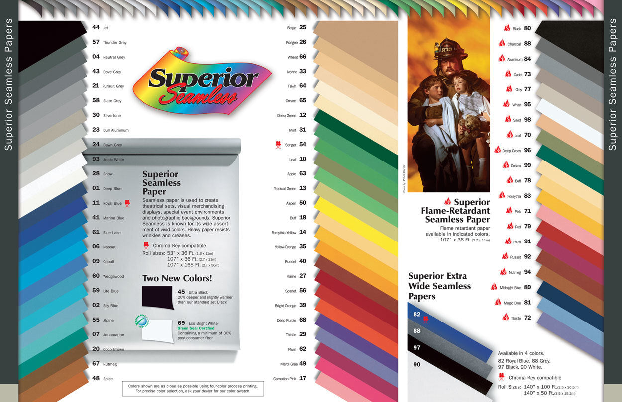 Superior Background Seamless Paper  #49 Mardi Gras 2.72 x 11m