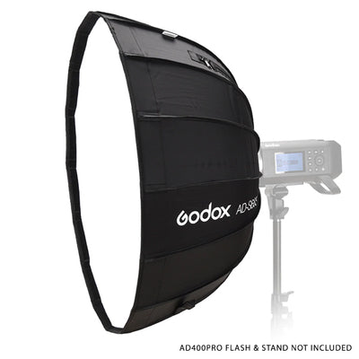 GODOX  65CM PARABOLIC SOFTBOX WITH GRID FOR AD400PRO (SILVER) AD-S65S