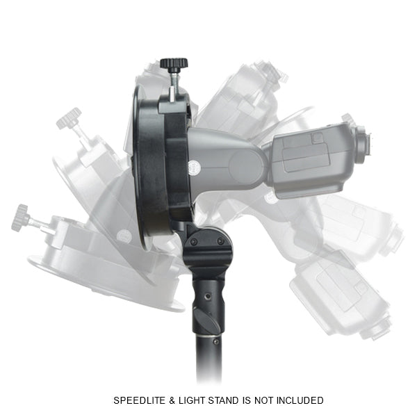 GODOX S2 SPEEDLITE BRACKET FOR V1 ROUND HEAD / RECTANGULAR SPEEDLITE (FITS BOWENS MOUNT ACCESSORIES)