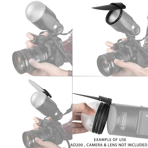 GODOX AK-R1 ROUND HEAD ACCESSORY KIT FOR AD200 , H200R