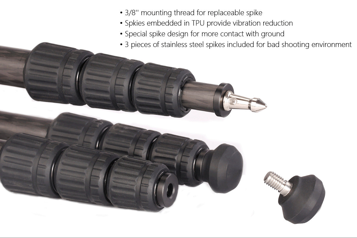 LEOFOTO HIKER Series CARBON FIBRE TRIPOD LN324CH