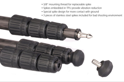 LEOFOTO HIKER Series CARBON FIBRE TRIPOD LN324CH