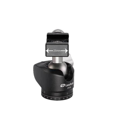 LEOFOTO LOW PROFILE BALL HEAD LH-25 (SINGLE-ACTION)