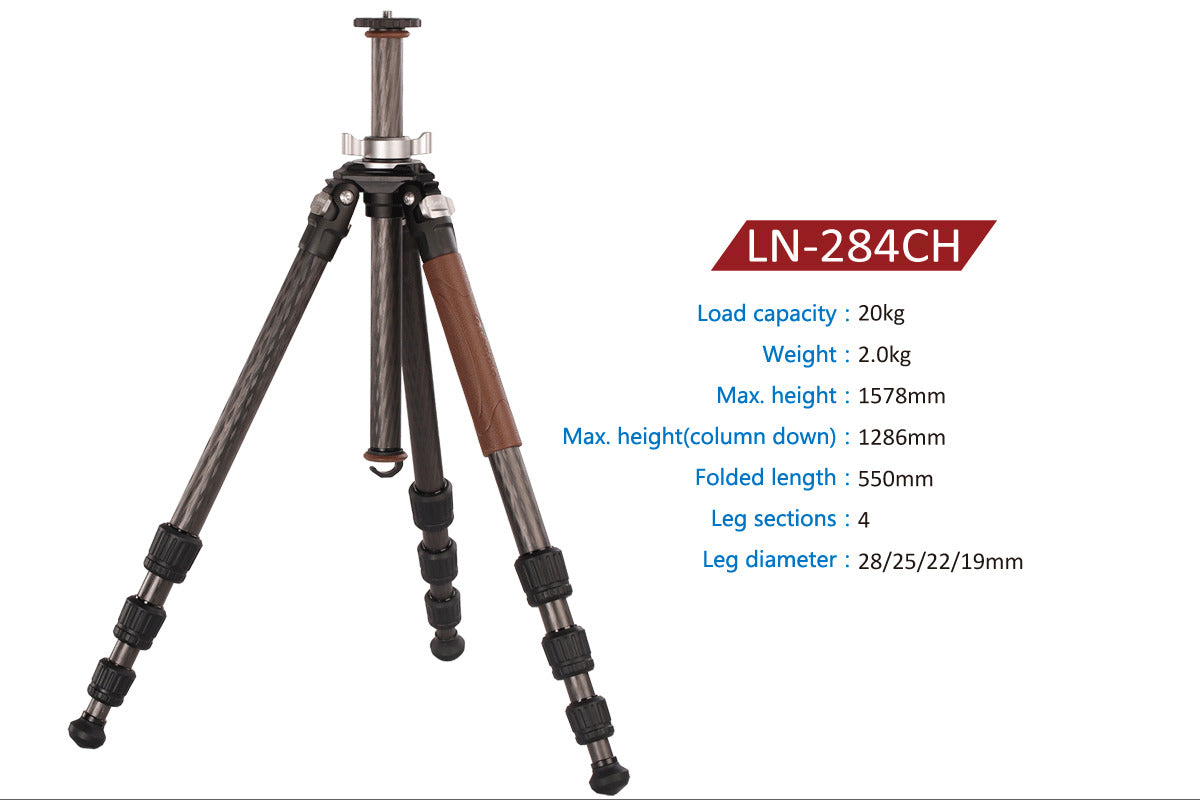 LEOFOTO Hiker Series CARBON FIBRE Tripod LN284CH