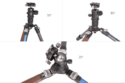 LEOFOTO TRAVEL Armour TRIPOD KIT CARBON FIBRE LN254CT+NB34