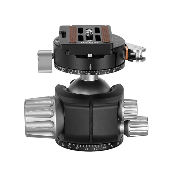 LEOFOTO LH-40PCL Dual Pan Quick Release Low Profile Ball Head