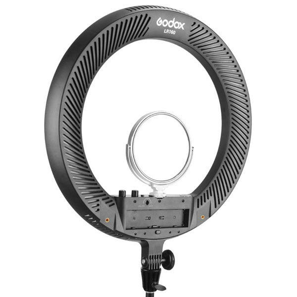 GODOX LR160 18W LED RING LIGHT (3300-8000K) - BLACK