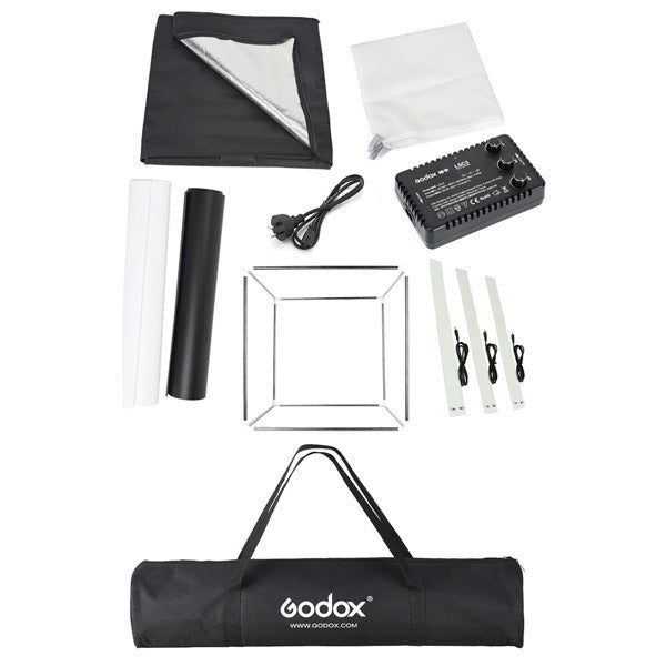 GODOX LST80 60W TRIPLE-LIGHT LED MINI PHOTOGRAPHY STUDIO LIGHT TENT ( 80 X 80 X 80CM )