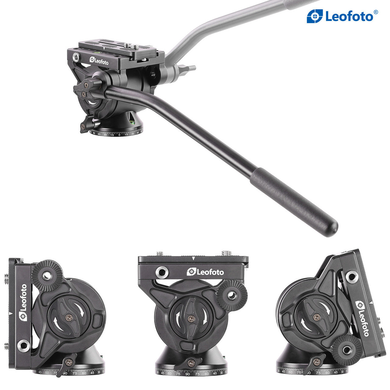 Leofoto Ranger Video Tripod Kit LS-284CEX+BV-10 Fluid Head