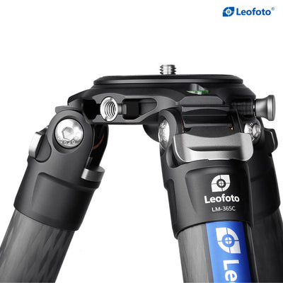 LEOFOTO LM-365C SUMMIT SERIES CARBON FIBRE VIDEO TRIPOD FOR HEAVY CAMERA & LENS