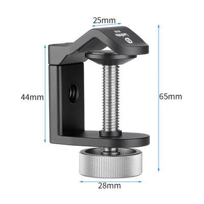 LEOFOTO UC-02 UMBRELLA CLAMP FOR TRIPOD (ANTI-TWIST GROOVE , LOCK LEVER)
