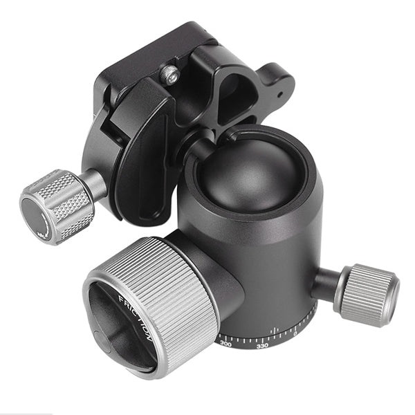 LEOFOTO XB-32 PRO BALL HEAD WITH SCREW KNOB CLAMP & BPL-50 PLATE (MAX LOAD 15KG)