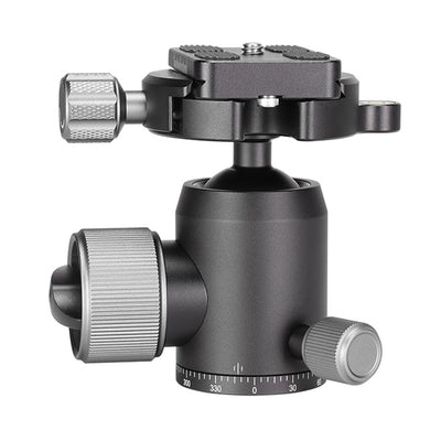 LEOFOTO XB-32 PRO BALL HEAD WITH SCREW KNOB CLAMP & BPL-50 PLATE (MAX LOAD 15KG)