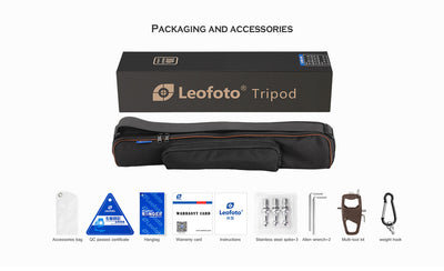 Leofoto Ranger LS-324CEX Leveling Carbon FIBRE TRIPOD LEG