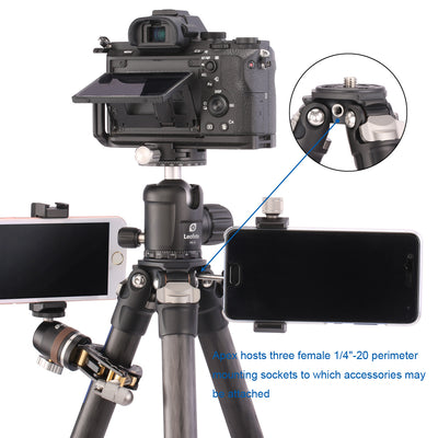 LEOFOTO Ranger TRIPOD KIT CARBON FIBRE LS-254C + LH30