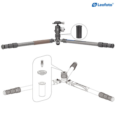 Leofoto Urban Series Carbon Fibre Tripod Kit LX-254CT+XB32