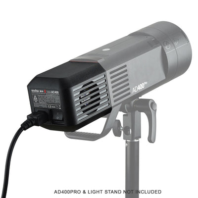 GODOX AC400 AC ADAPTER FOR WITSTRO AD400PRO MONOLIGHT FLASH (100 TO 240 VAC , 50 / 60 HZ)