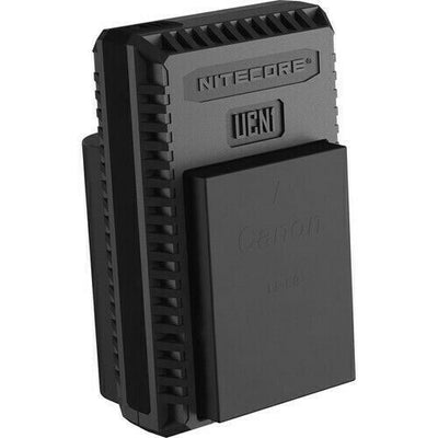 Nitecore UCN1 Canon USB Dual Slot Charger for LP-E6, LP-E6N, LP-E8