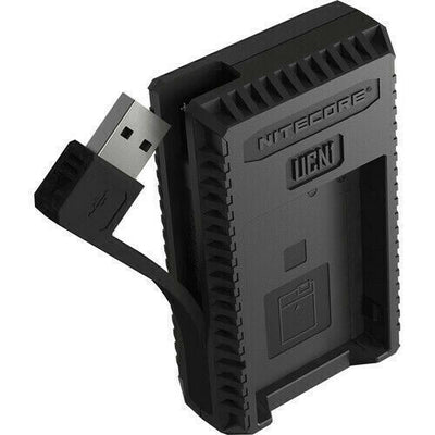 Nitecore UCN1 Canon USB Dual Slot Charger for LP-E6, LP-E6N, LP-E8