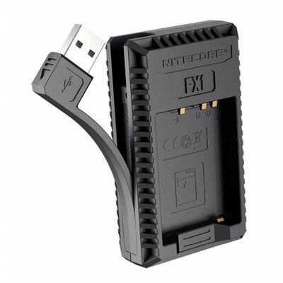 Nitecore FX1 USB dual slot charger for Fujifilm NP-W126 / NP-W126S