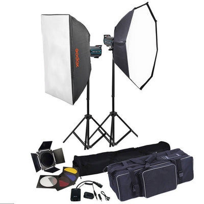 GODOX QS800II X2 STUDIO FLASH LIGHTING KIT(camera model:CANON)
