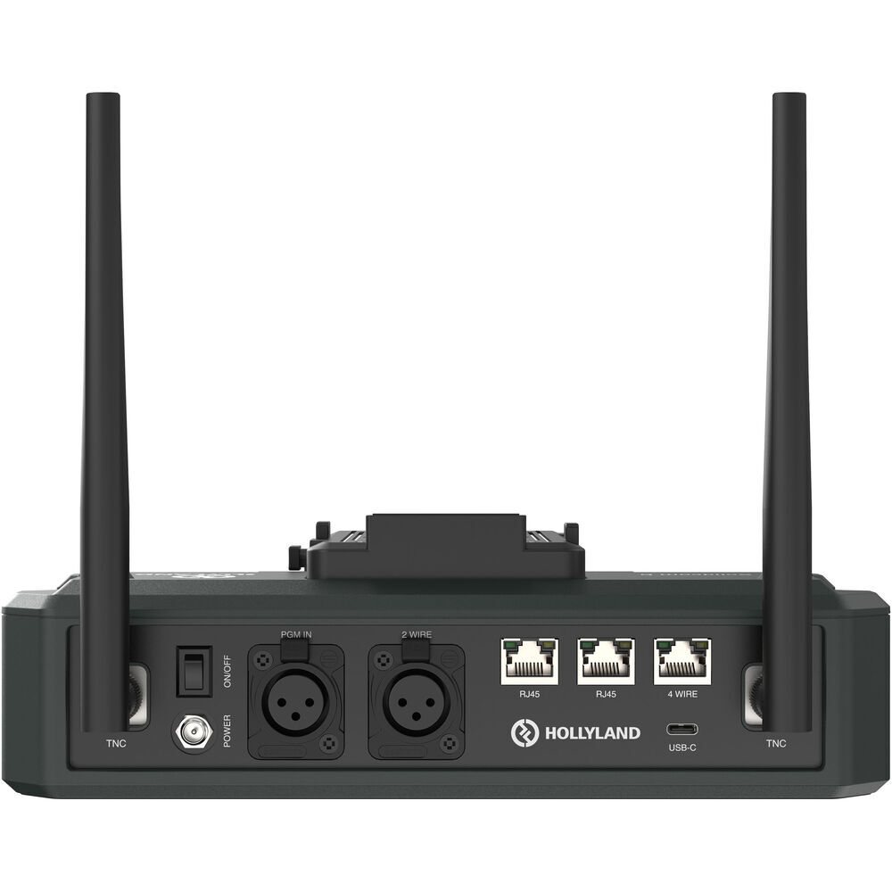 Hollyland Solidcom C1 Pro-Hub4S ENC 5-Person Full-Duplex Wireless Intercom System with Hub (1.9 GHz)