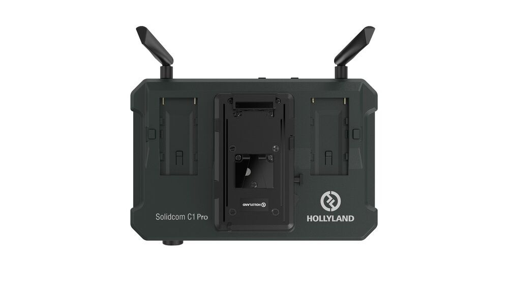 Hollyland Solidcom C1 Pro-Hub4S ENC 5-Person Full-Duplex Wireless Intercom System with Hub (1.9 GHz)