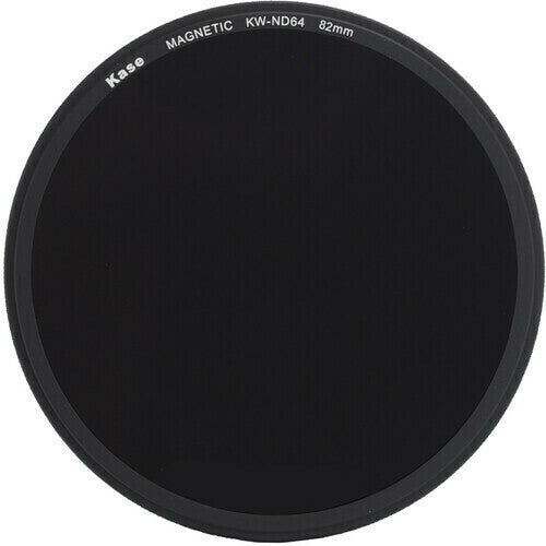 Kase Wolverine 82mm Magnetic ND64 Filter with Magnetic Adapter Ring