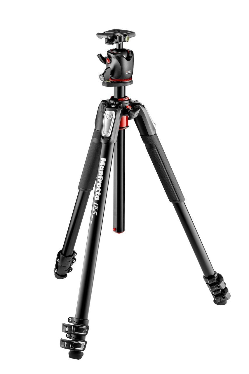 Manfrotto Aluminium 3-Section Tripod with XPRO Ball Head + 200PL plate  MK055XPRO3-BHQ2
