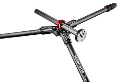 Manfrotto MK190GOC4TB-BH 190 Go! Carbon Fiber 4-Section Tripod with Head