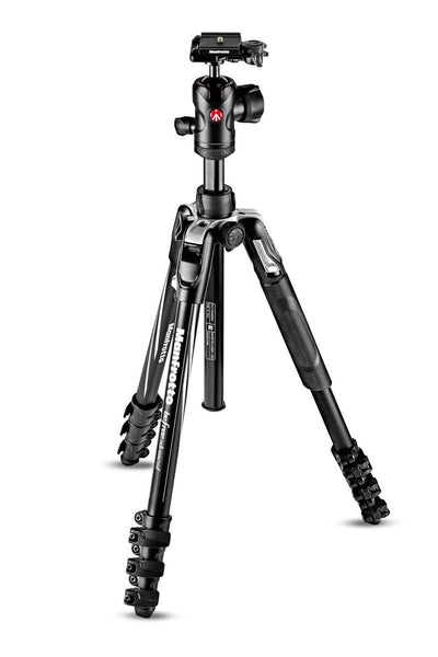 Manfrotto Befree Advanced Aluminum Travel Tripod lever, ball head  MKBFRLA4BK-BH