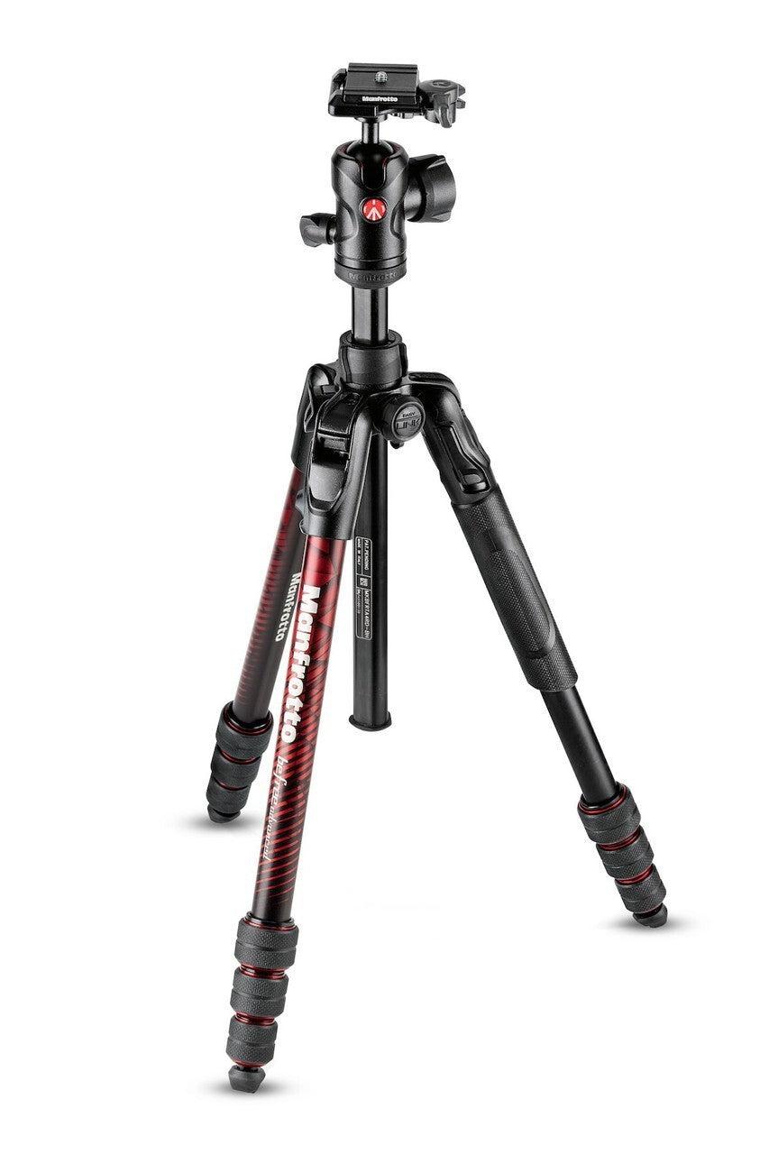 Manfrotto Befree Advanced Aluminum Travel Tripod Kit Blue  MKBFRTA4RD-BH