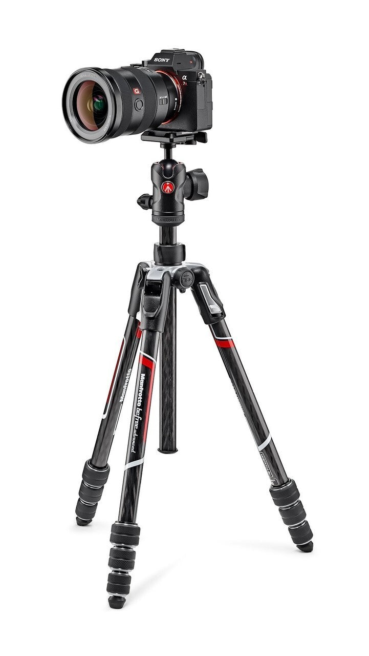 Manfrotto Befree Advanced Carbon Fibre Travel Tripod Kit MKBFRTC4-BH