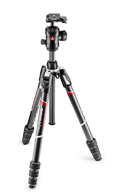 Manfrotto Befree GT Carbon Fibre Travel Tripod Kit MKBFRTC4GT-BH