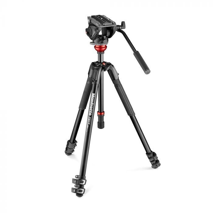 Manfrotto  Video Tripod 190X with MVH500AH fluid head MVK500190XV