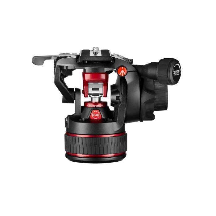 Manfrotto Nitrotech 608 Fluid Video Head With Continuous CBS