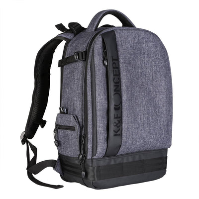 K&F CONCEPT MULTI-FUNCTION LARGE DSLR CAMERA BACKPACK KF13.044 (LARGE , DARK GREY)