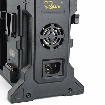 Rolux V-Mount Battery Charger 4 Channels RL4KS